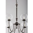 Candelabru modern linii elegante abajururi sticla 6xG9/60W Brilliante 2022 Jupiter